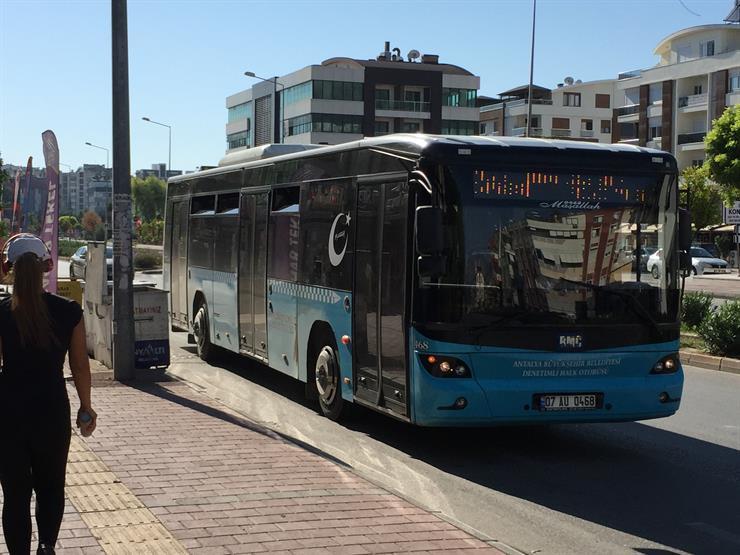 Городские автобусы в Анталье