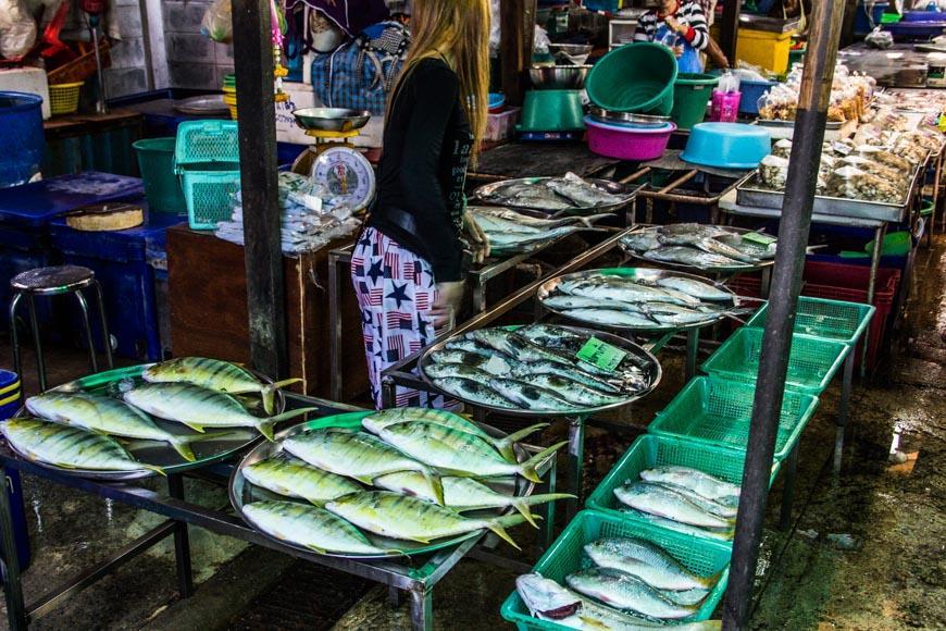 Рыбный рынок в Паттайе