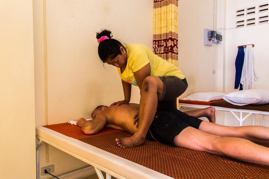Лечебный массаж в Паттайе
