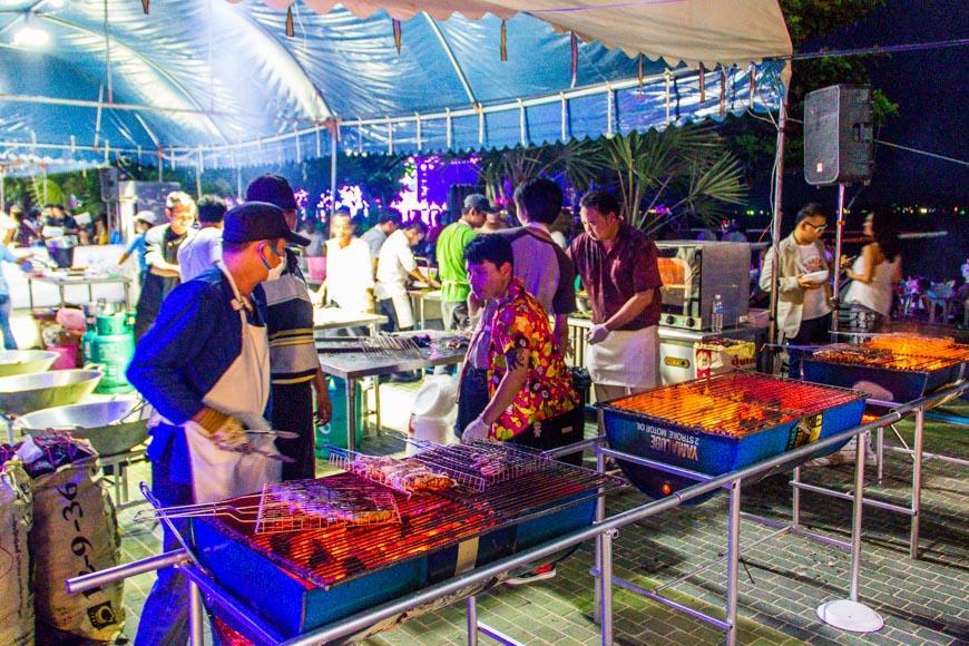 Фестиваль морепродуктов в Паттайе