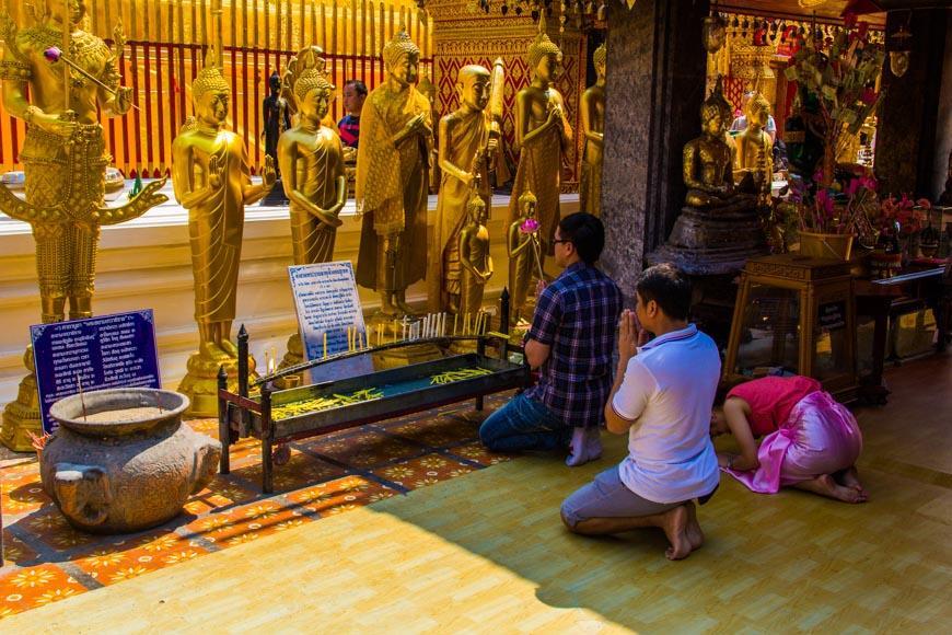 Горный храм Wat Doi Suthep в Чанг Мае