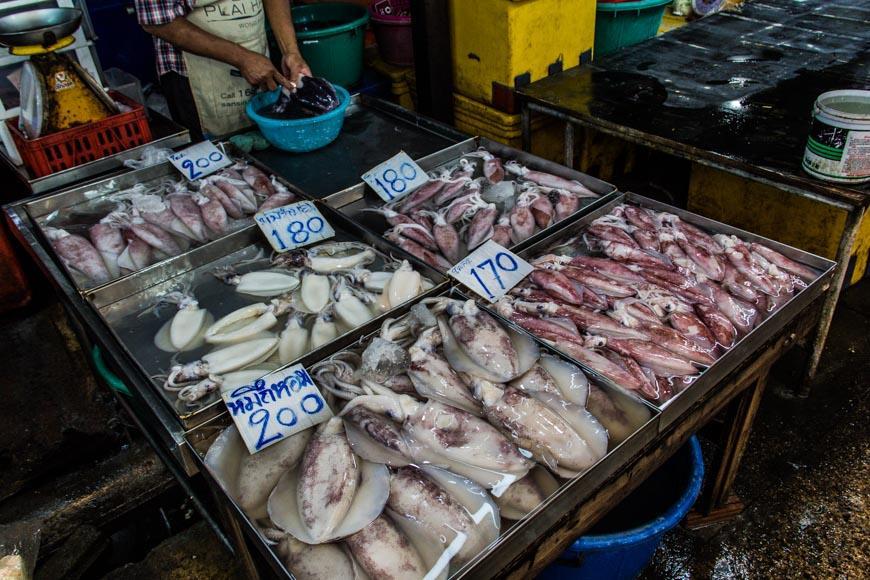 Рыбный рынок в Паттайе
