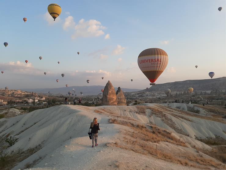 Долина воздушных шаров в Гереме